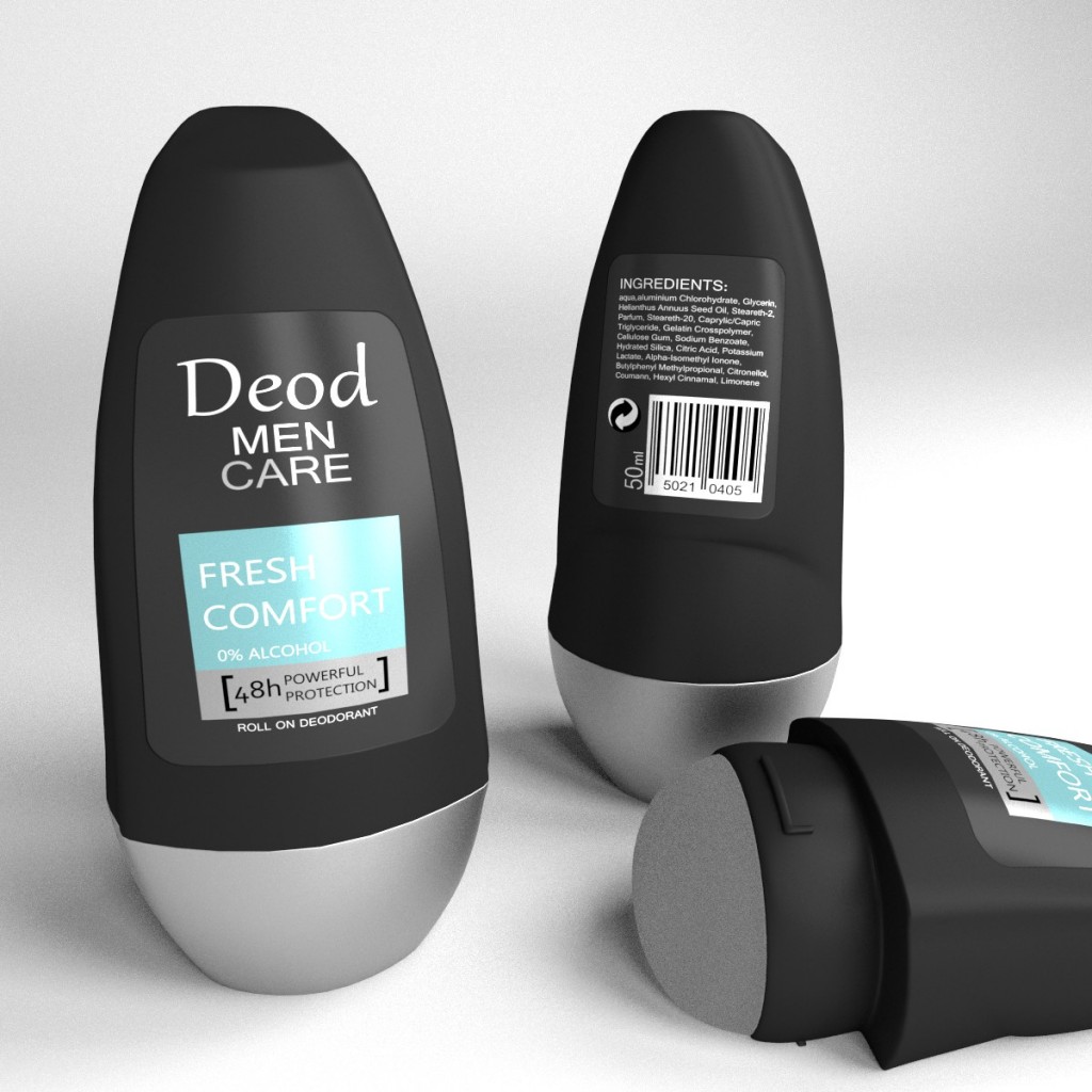 Deodorant bottle preview image 1